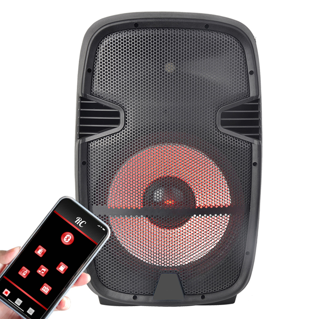 Accuracy Pro Audio PML15AFH 15 Inch 150W Speakers TWS APP Control Professional Active Powered Portable Speaker