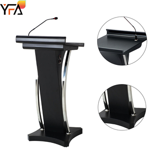 Tribuna de madera, podio de Iglesia profesional con equipo de micrófono, podio de conferencia, soporte de podio de discurso, soporte de <span class=keywords><strong>atril</strong></span> de aula - Product Image 2