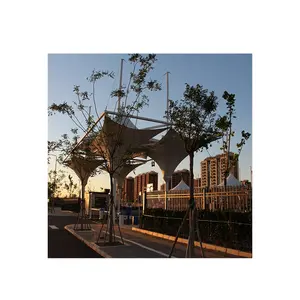 Настраиваемый дизайн PVDF навес палатка архитектурная Ландшафтная мембранная структура для наружного использования