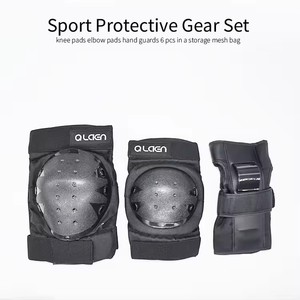 Équipement de <span class=keywords><strong>protection</strong></span> pour adultes pour le patinage sur glace, le roller, le vélo, <span class=keywords><strong>protection</strong></span> des poignets, des coudes, six en un - Product Image 2