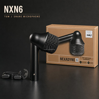 Kit de microphones de batterie haut de gamme NXN6 OEM/ODM en gros, microphones à son stable avec pinces pour performances live de groupe