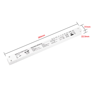 Controlador LED Regulable 2 en 1 DALI y Push de 100W, Transformador de CA 200-240V a CC 12V 24V, IP20 No Impermeable, Fuente de Alimentación LED CV para Interiores - Product Image 1