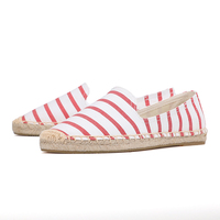 Espadrilles classiques unisexes en toile - Chaussures plates décontractées confortables et respirantes pour hommes et femmes, mode estivale