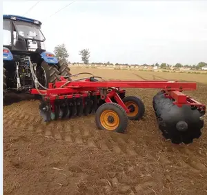 Disc Harrow คราดแผ่นดิสก์สำหรับงานหนัก,คราดแผ่นดิสก์ติดรางไฮดรอลิกที่จับคู่