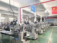 Machine d'emballage horizontale automatique pour cônes de gaufrettes