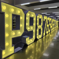 Letrero LED de Neón Personalizado al por Mayor para Publicidad de Autos de Boda y Empresas - Solución de Iluminación Impermeable IP67