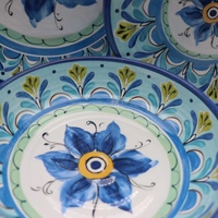 Veweet-vaisselle de table en mélamine, style marocain, ensemble de vaisselle personnalisé, 12 pièces
