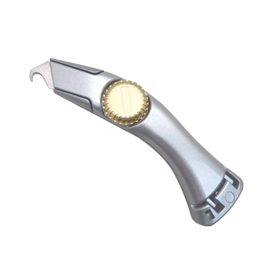 Couteau utilitaire à lame fixe multi-usages de 7 pouces, facile à ouvrir, robuste, couteaux de toiture, adaptés pour le sol, le tapis, coupe-boîte concave - Product Image 2