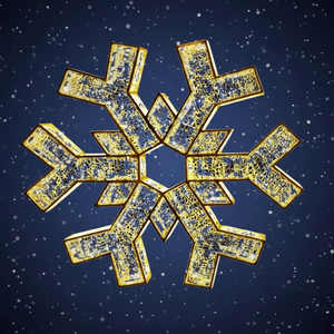 Décorations <span class=keywords><strong>de</strong></span> <span class=keywords><strong>Noël</strong></span> multifonctions au design créatif, grande flocon <span class=keywords><strong>de</strong></span> neige lumineuse <span class=keywords><strong>pour</strong></span> aménagement paysager - Product Image 5