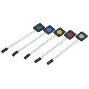 5 màu màng chuyển đổi bàn phím 1 Phím Ma Trận màng chuyển đổi bàn phím bảng vàng xanh đỏ xanh xám - Product Image 1