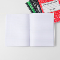 X1019-1 Cahier de Composition Fourniture Scolaire Journal d'Écriture pour Élèves Papier Ligné Carnet Marbré Cahier d'Exercices B5 pour Enfants et Étudiants