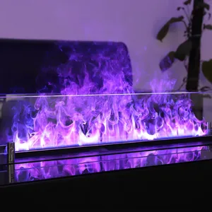 Inno-Fire 60 Inch Indoor Nep Open Haard 3d Led Waterdamp Decoratieve Open Haard