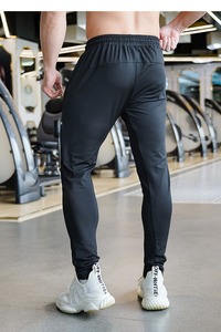 Pantalons pour hommes OEM délavés, décontractés, style sport, pantalons d'été pour hommes en stock pantalons de course - Product Image 3