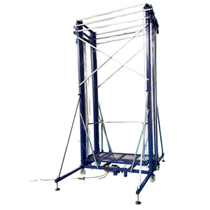 New Device-Portable Lift Platform Foldable <strong>Hoist</strong> Construction Equipment 2m-14m Steel 300kg Electric Scaffolding - Product Image 1