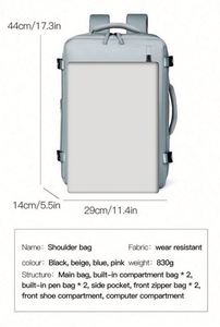 Custom Logo High Quality Large Capacity Black Travel <b>Storage</b> Bag Durable Business <b>Computer</b> Laptop Backpack <b>for</b> Women - Product Image 2