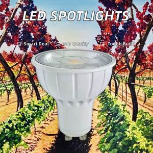 Focos LED regulables GU10 24V 2700K Blanco Cálido 10D Ángulo de Haz Estrecho para Hogar Inteligente KNX Loxone GVS PWM MR16 Luminaria de Techo - Product Image 2