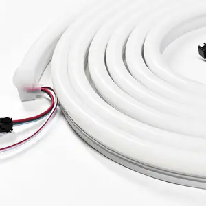 Dc24v 10*23 <span class=keywords><strong>m</strong></span>ét Led Neon dây ống IP67 <span class=keywords><strong>ws2811</strong></span> Neon LED Strip Lights <span class=keywords><strong>ws2811</strong></span> <span class=keywords><strong>60LED</strong></span> <span class=keywords><strong>m</strong></span>ỗi <span class=keywords><strong>m</strong></span>ét kỹ thuật số RGB Flex Neon LED Strip - Product Image 1