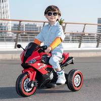 Motocicleta Eléctrica de Juguete Unisex para Niños y Niñas de 6 Años, con Control Remoto, Tres Ruedas de EVA, Precio Económico