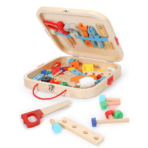 Bộ đồ nghề gỗ tự làm dành cho trẻ em từ 5 đến 7 tuổi - Hộp dụng cụ thợ máy để phát triển kỹ năng vận động tay - Product Image 3