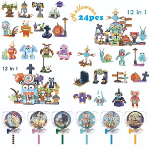 Juguete Educativo de Halloween y Navidad, Mansión Encantada, Caja Misteriosa de Plástico, Juego de Bloques de Construcción para Niños, Escala 1:36, Regalo de Halloween - Product Image 6