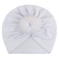 Turbantes para Bebés Indios, Gorro de Bebé con Nudo, Gorro Suave y Bonito para Niña Pequeña