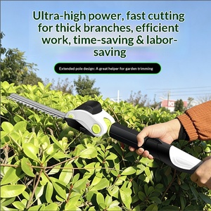 Taille-haie 3-en-1 pour haies hautes, <span class=keywords><strong>coupe</strong></span>-clôtures, sécateur, <span class=keywords><strong>coupe</strong></span>-herbe, désherbeur de pelouse sans fil, outil de jardinage électrique - Product Image 5