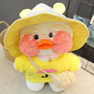 Peluche Canard Blanc et Jaune LaFan avec Vêtements – Cadeau d'Anniversaire - Product Image 2