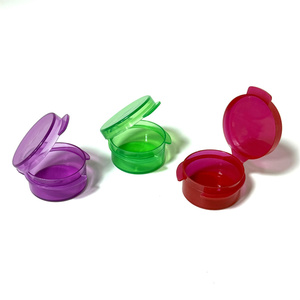 1g 3g 5g 10g Pot en plastique polyvalent avec couvercle à pression Boîte à pilules de <span class=keywords><strong>pharmacie</strong></span> de poche - Product Image 3
