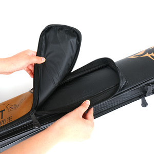 Sac de rangement pour canne à pêche Baot, grande capacité, en matériau EVA, avec bandoulière pour le rangement et le transport des cannes - Product Image 3