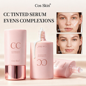 <span class=keywords><strong>Crema</strong></span> <span class=keywords><strong>CC</strong></span> che Cambia Colore con Etichetta Privata, Siero Illuminante a Copertura Totale, Idratante con Niacinamide, <span class=keywords><strong>Crema</strong></span> Fondotinta - Product Image 1
