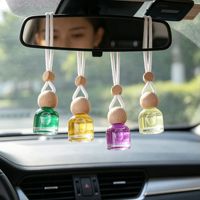 Diffuseur d'arômes pour voiture, diffuseur d'huiles essentielles en verre, diffuseur suspendu pour voiture, accessoires auto.