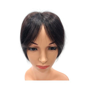 Pelucas de Cabello Coreano Premium Cosmo en Corea (11x12) - Peluca de Cabello Humano Liso de 7 Pulgadas de Largo con Acabado Natural y Ajuste Cómodo para Mujeres - Product Image 1