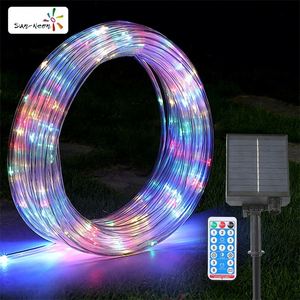 Ngoài trời không thấm nước linh hoạt trang trí Giáng sinh đám cưới năng lượng mặt trời dẫn ánh sáng vành đai - Product Image 1