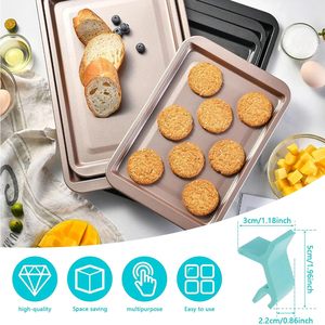 Set di 12 Clip Impilabili per Teglie da Forno, Salvaspazio per Impilare Teglie e Vassoi per Biscotti - Product Image 2