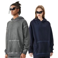 Sweat-shirt pull-over vintage pour homme, 100 % coton épais 420g, avec motif lettre brodé, vente en gros, personnalisé, collection automne, offre spéciale