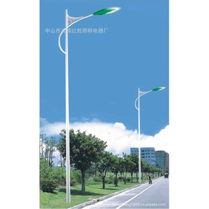 Lámpara LED de un solo brazo para alumbrado público exterior, de aleación de aluminio, 50000 horas, tipo III, para iluminación de carreteras - Product Image 1