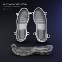 Service d'impression 3D SLM/DMLS en métal aluminium AlSi10Mg, finition de surface Ra0.8-3.2 µm pour moules légers de semelles de chaussures