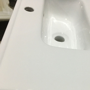 Lavabo sanitario di grandi dimensioni con mobiletto e consolle per bagno, lavanderia, pavimento, soggiorno, lavabo commerciale - Product Image 5