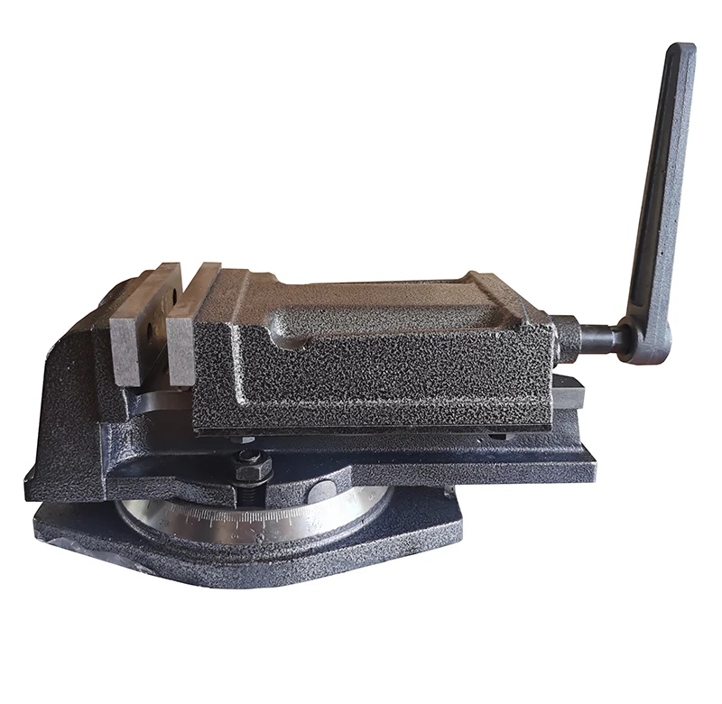 Tornillo De Banco Giratorio 360° De 100 Mm (10 Kg) – Hierro Fundido Dúctil Para Fresadora, Lijadora O Máquinas Herramienta