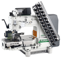 ST 008-04064-254P/VSF Nouveaux produits phares Machine à coudre industrielle multi-aiguilles de type Siruba, meilleure machine à coudre chinoise, prix