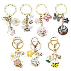 พวงกุญแจรูปใบไม้สไตล์วินเทจ ทำจากโลหะผสมสังกะสี ลายสลัก 3 มิติ เคลือบอ่อน รูปทรงต้นไม้  รับทำโลโก้ ของที่ระลึกสำหรับการเดินทาง - Product Image 1