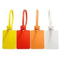 Scellé plastique Chenke à serrage progressif, Scellé plastique jetable, Étiquette de verrouillage, Serre-câbles