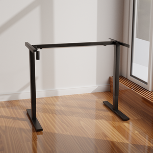 Escritorio Eléctrico Ergonómico Moderno de Acero, Ajustable en Altura, Doble Uso, Plegable/Extensible, con Características Modulares para Oficina en Casa o Dormitorio - Product Image 2