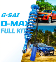 Amortisseur à azote réglable manuellement à 2 voies pour tout-terrain 4x4, compatible avec Isuzu D-MAX DMAX Pickup 4WD, kit d'amortisseur de suspension surélevée