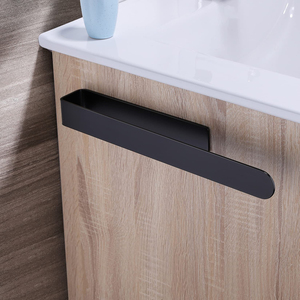 Rak Lipat Tempat Spons dan Lap Dapur dari Baja Anti Karat, Perekat Tempel untuk Dinding Wastafel, Organizer Serbaguna - Product Image 2