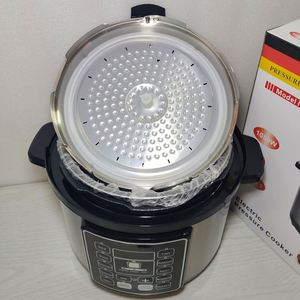 หม้อสแตนเลสพร้อมส่ง 9-in-1 อเนกประสงค์ 6 ลิตร 8 ลิตร หม้อหุงข้าวไฟฟ้าอัจฉริยะ - Product Image 3