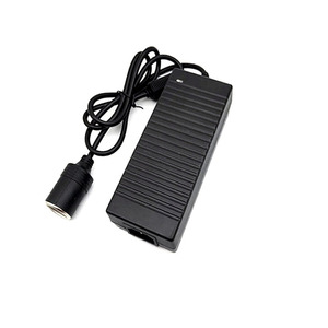 Adaptateur de tension pour allume-cigare de voiture <span class=keywords><strong>12V</strong></span> 10A avec prise US/EU, convertisseur de puissance 2A-8A - Product Image 1