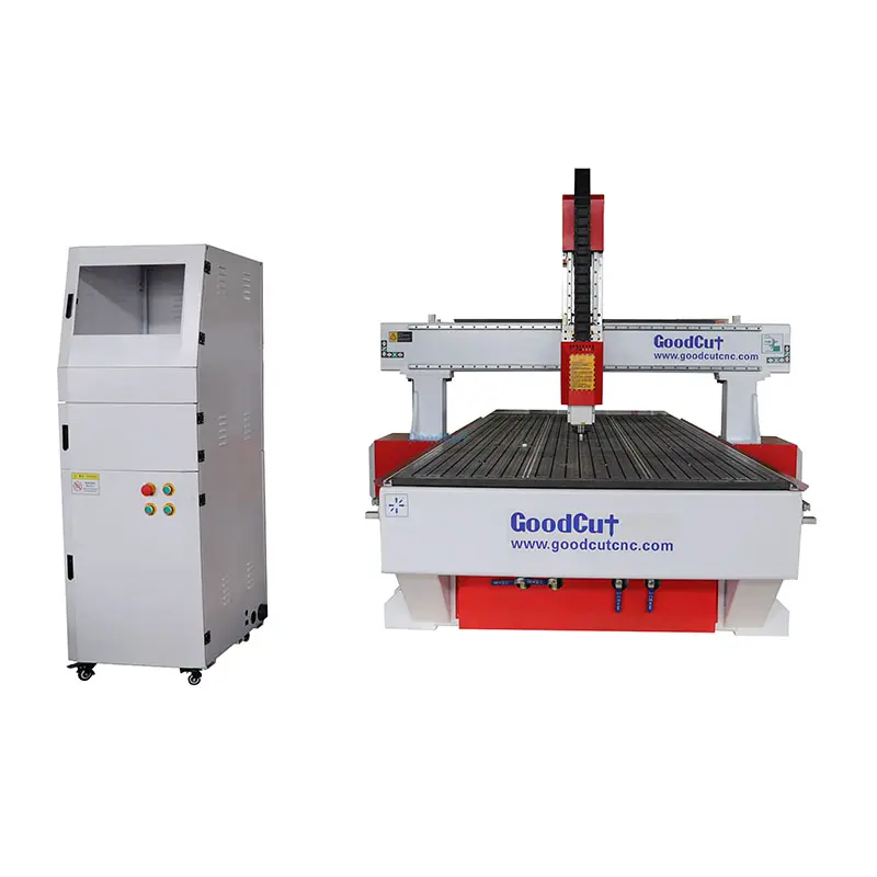 wood maquina cnc router para cortar acero with Mach 3/Weihong/DSP optional control system