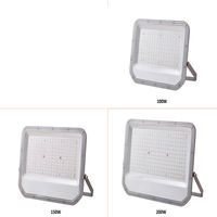 Reflector LED de Alta Luminosidad para Exteriores, 50W 100W 150W 200W 300W 400W, IP66, AC165-265V, Venta Directa de Fábrica