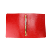 Porte-menu en cuir PU OEM ODM, couverture de menu en cuir rouge, porte-menu pour restaurant, café, hôtel et bar, usage quotidien